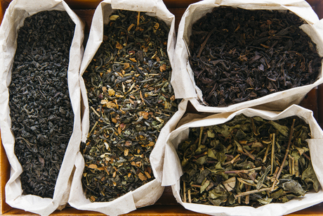 Omakase In SG: Tea leaves gently withering under the sun before indoor processing